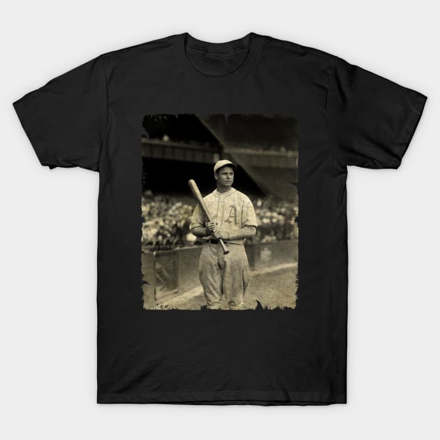 Jimmie Foxx, 1933 in Philadelphia Athletics T-Shirt by PESTA PORA